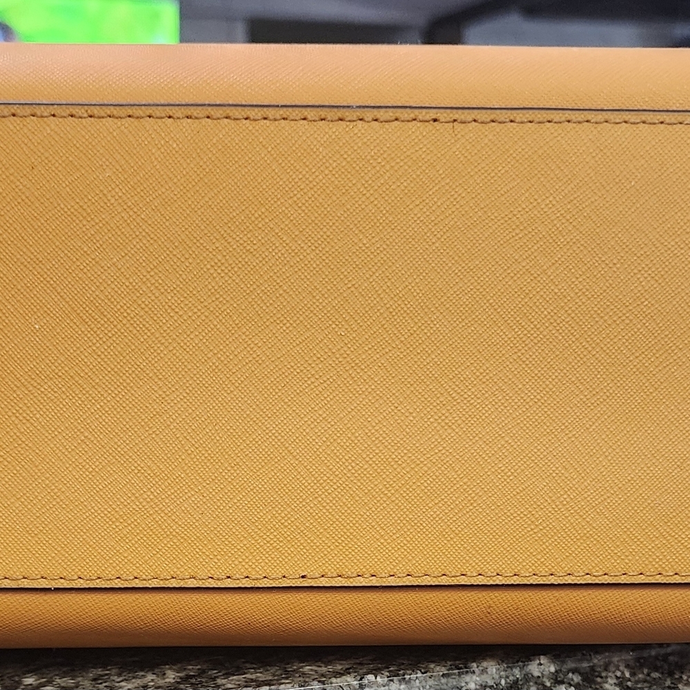 Michael Kors Gold Satchel Bag - Picture 4 of 5
